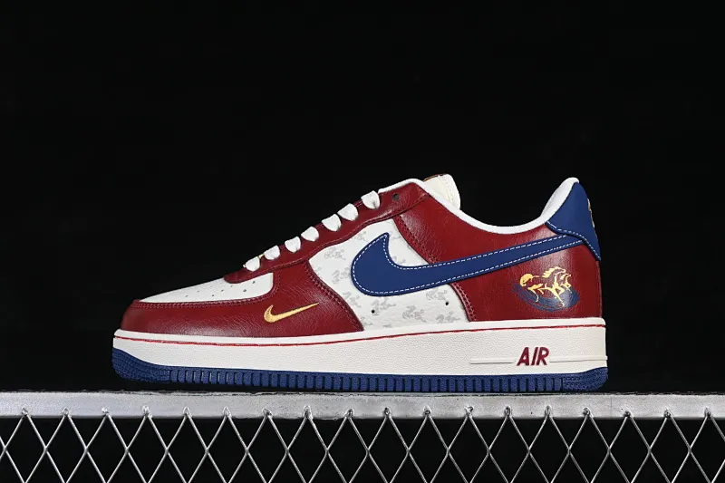 All categories Nk Air Force 1 Air Force series Nk Air Force 1 Low Air Force low top Nike Air Force 1'07 Low Year of the Horse joint vermillion cloud white Air Force 1 low top casual sneakers FV4921-600